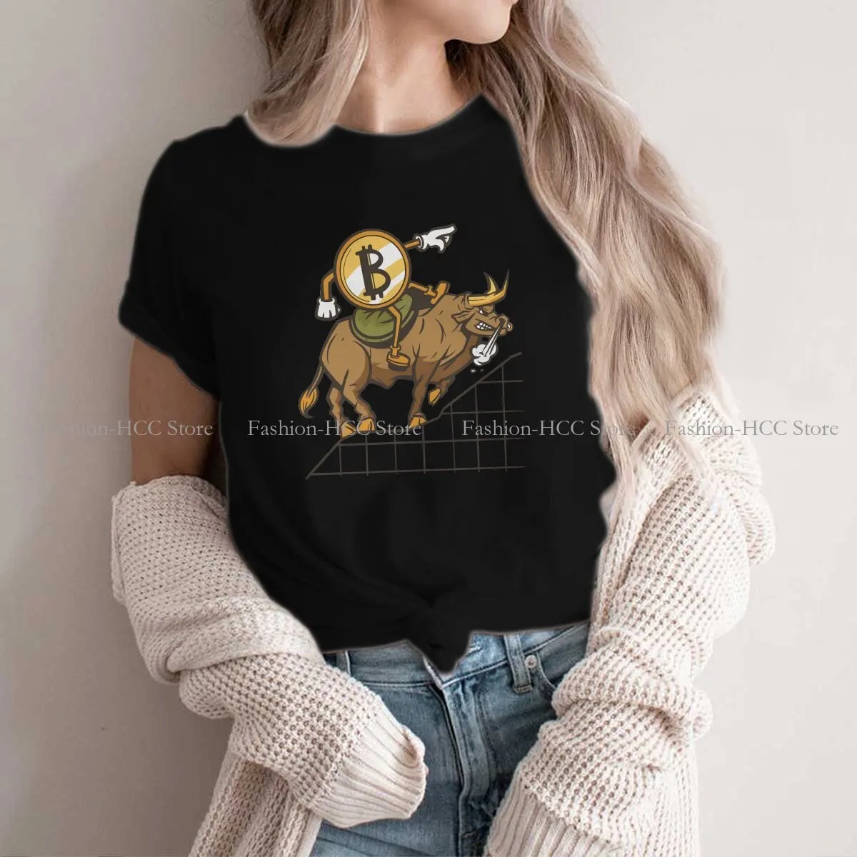 Bitcoin Bullrun “To The Moon” T-Shirt – Cryptocurrency Graphic Tee - Image 4