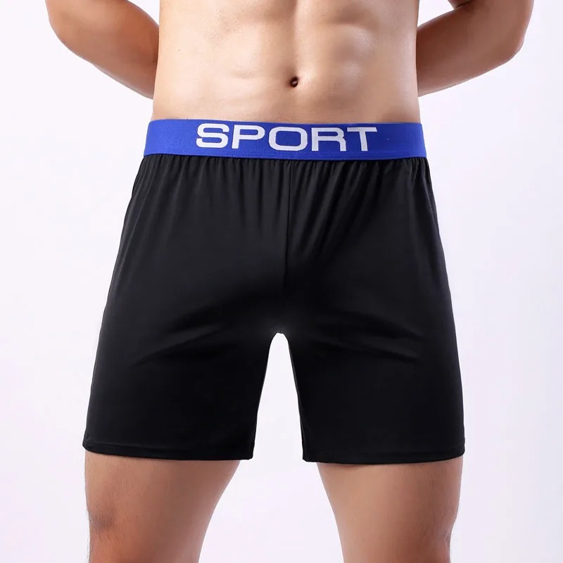 Men’s Cotton Boxer Shorts with Pocket – Sleepwear & Swim Boxers - Image 3